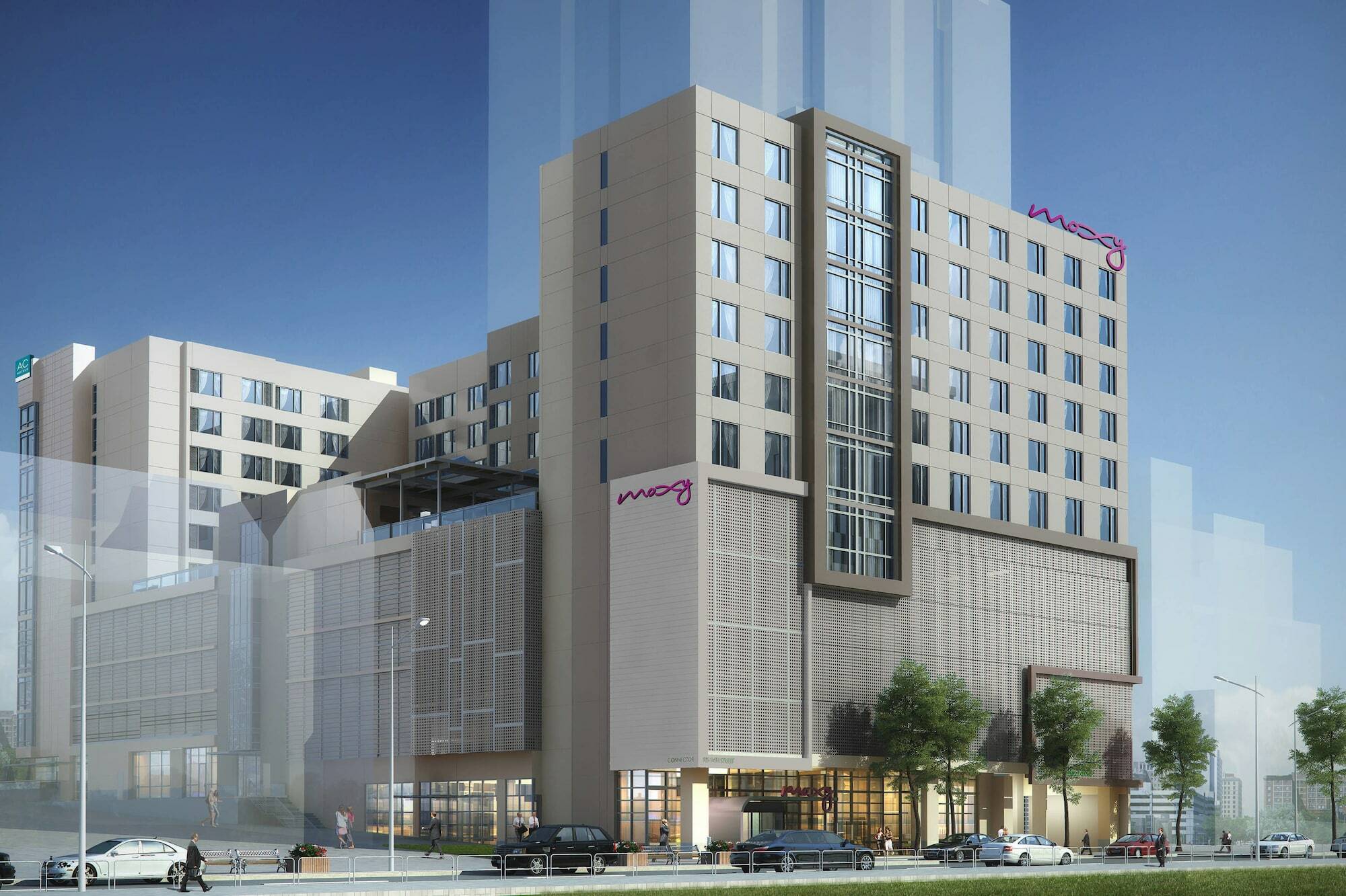 מלון Moxy Atlanta Midtown מראה חיצוני תמונה