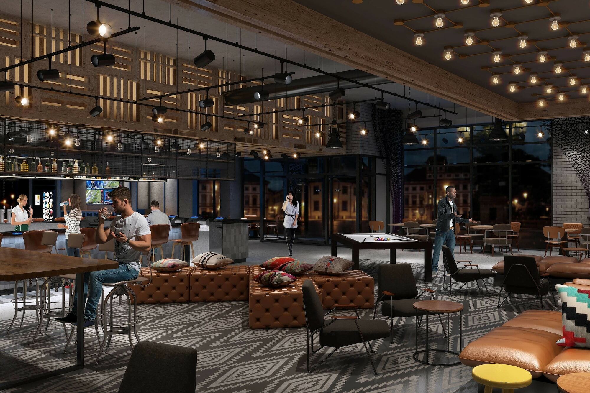 מלון Moxy Atlanta Midtown מראה חיצוני תמונה